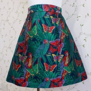 🦋 Stunning embroidery Mini/Midi Skirt